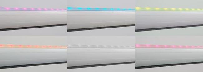 Veelkleurige RGB 6m LED strip voor boom slagboom